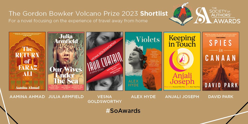 Keeping In Touch Shortlisted For The SoA Gordon Bowker Volcano Prize ...